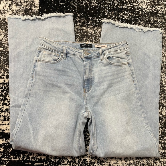 Light wash BCBGeneration high-rise wide leg jeans. Size 13/31.  - Picture 1 of 5